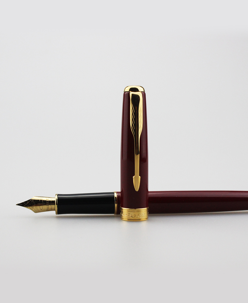 Lady-Pens-Parker-fountain-pen-logo-Stationery-18K-Golden-nib-ink-pen-office-supplies-Quality-Laser-(1)